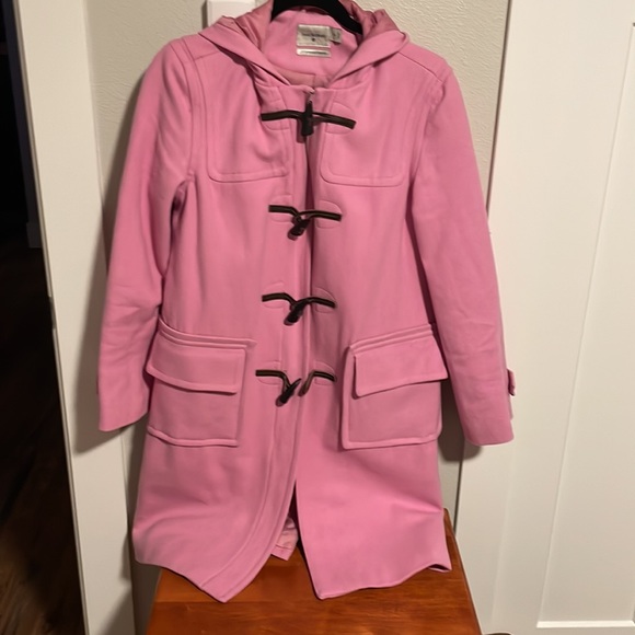 Pink Toggle Button Coat-Target Isaac Mizrahi - Picture 2 of 6